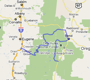 Cycling Oregon Days 1-4